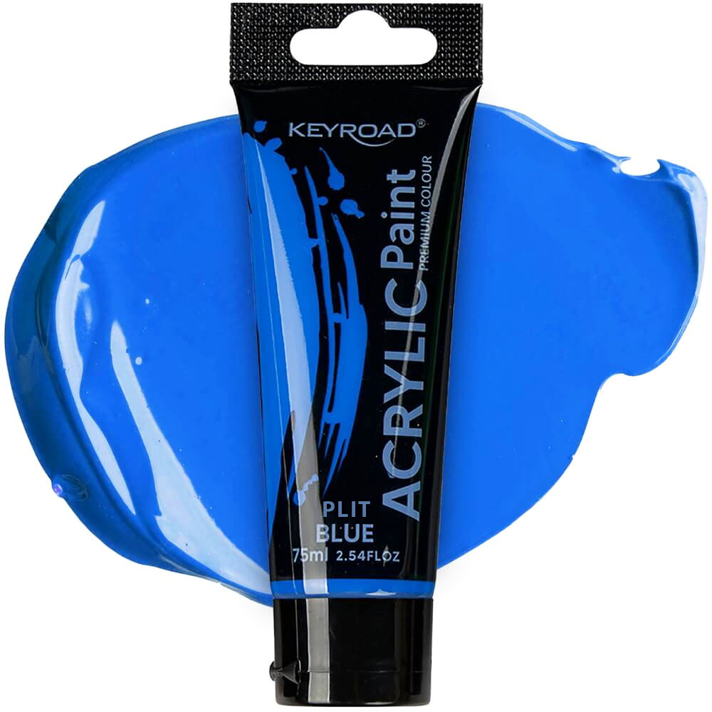 Pintura Acrílica Azul 75 ml - Keyroad KR-972206