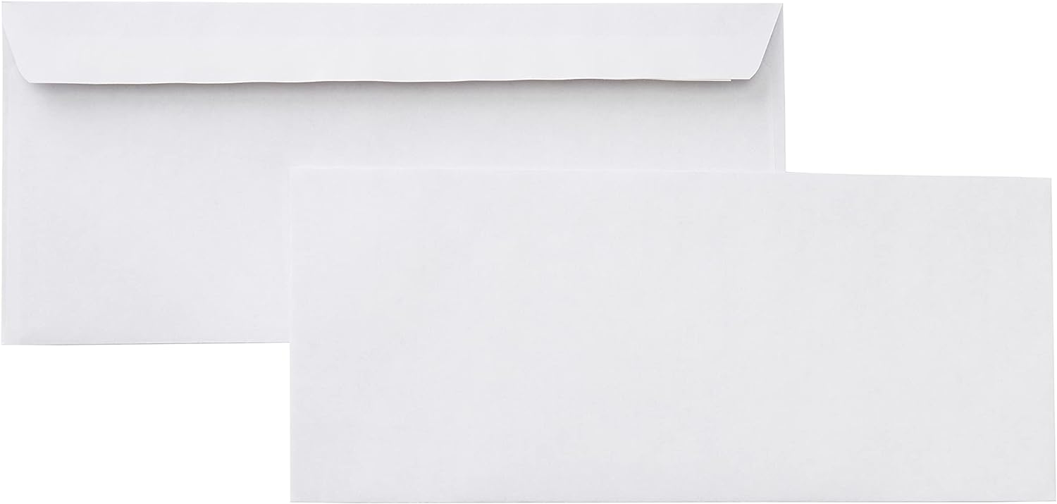 Sobres Blanco #10 SIN VENTANAS, 500 pcs