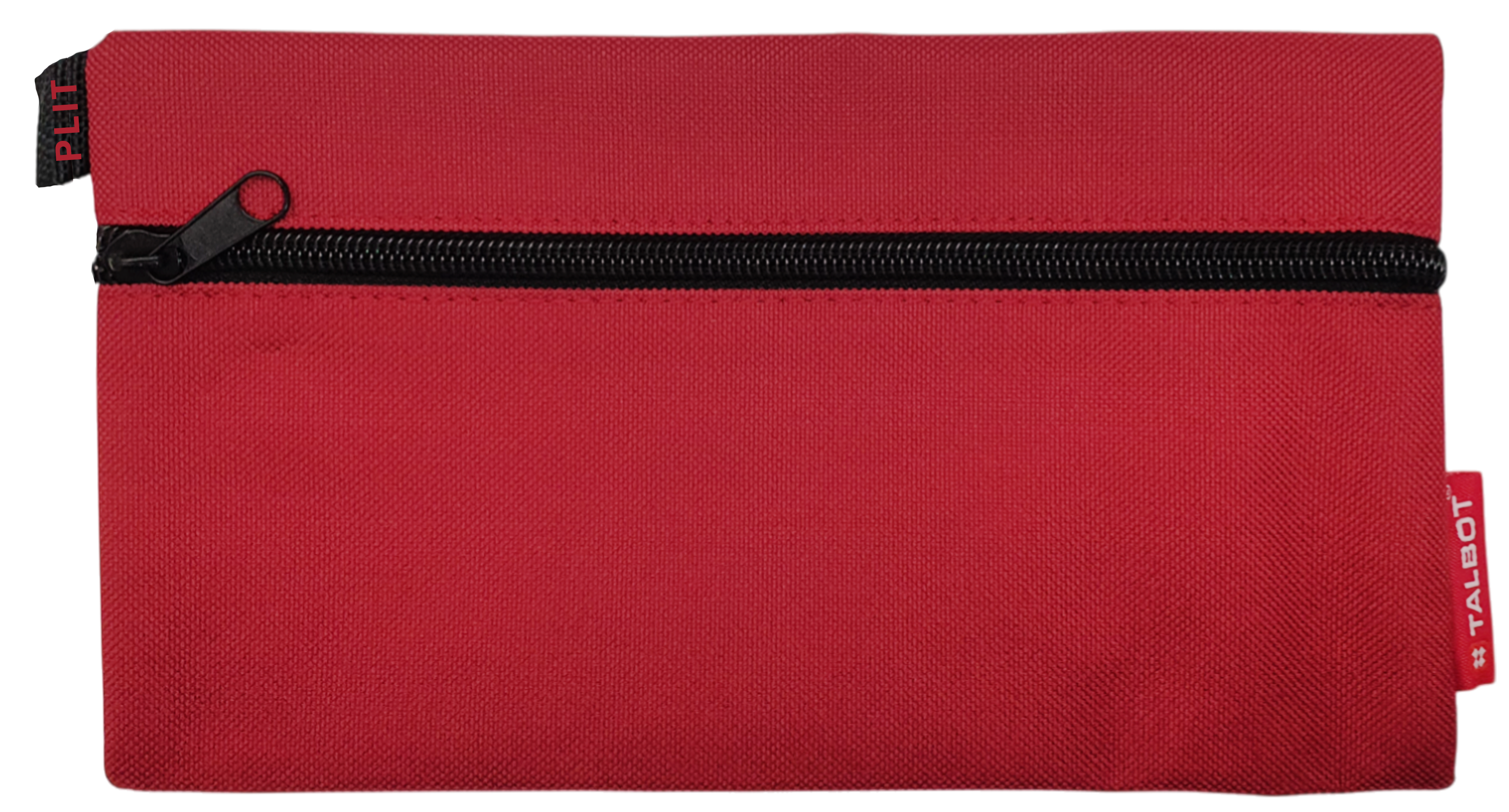 Estuche Cartuchera Portalápices Escolar Talbot, Rojo Vino