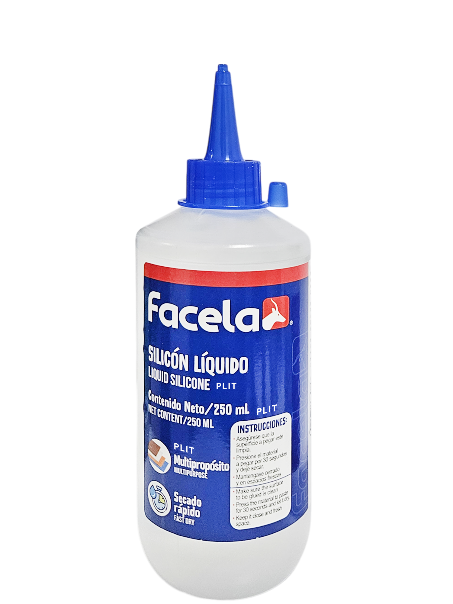 Pegamento de Silicona Líquida Facela, 100 ml