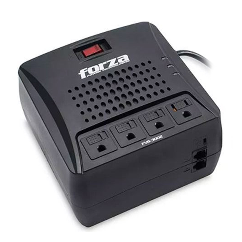 Regulador de Voltage 3,000 VA / 1500W - Forza FVR-3001