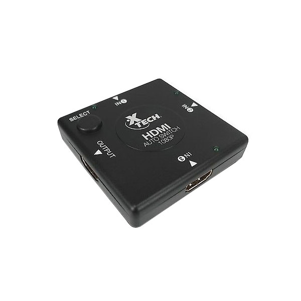 Switch HDMI de 3 Canales - Xtech XTA-300
