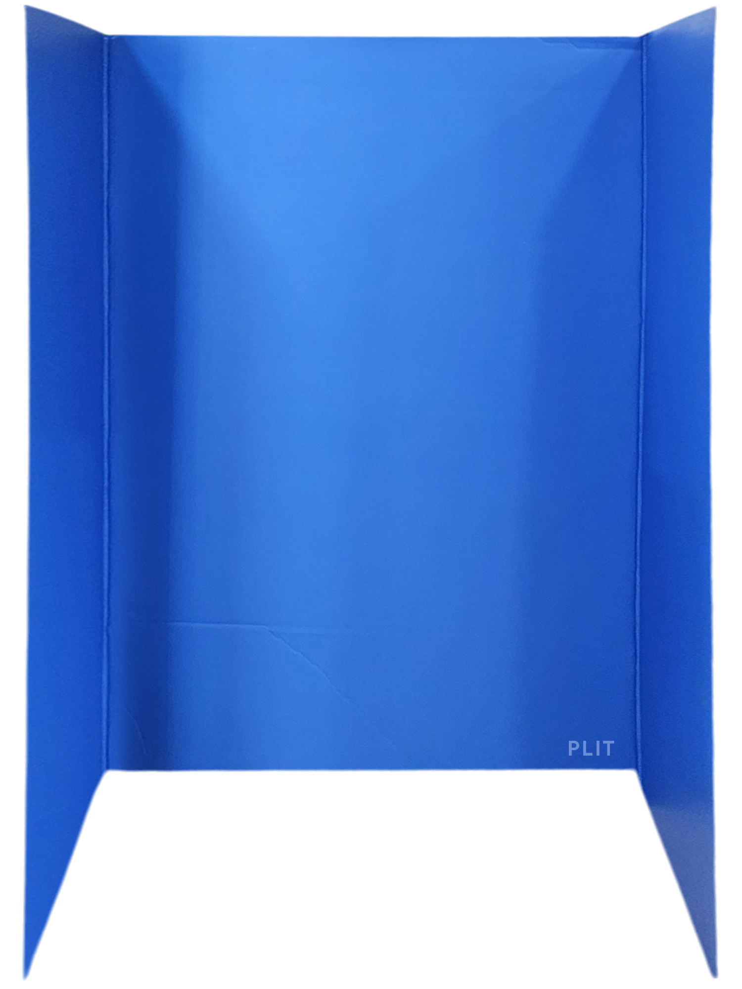 Tablero Plegable Tri-Fold 48" x 36" para Presentaciones, Azul
