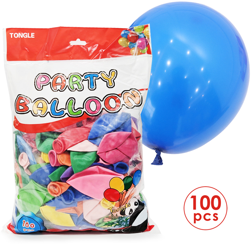 Vejiga Party Balloons #12 Mate para Globos de cumpleaños, eventos y decoraciones, 100 Vejigas