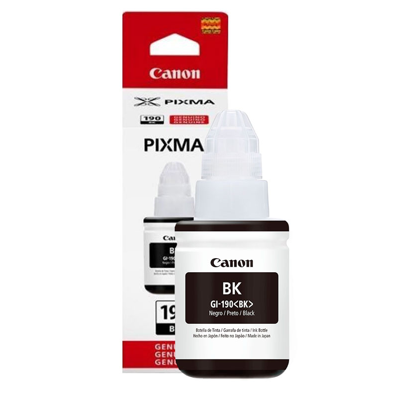 Tinta Canon Gi190 Bk Negra
