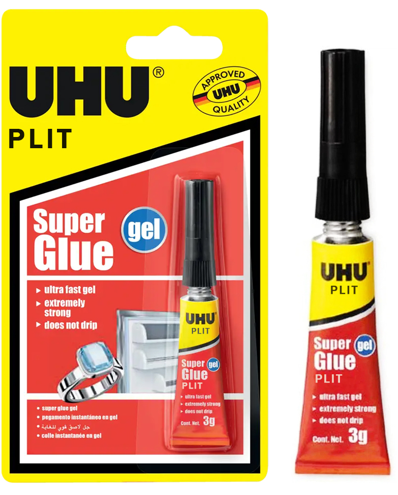 Pegamento Instantáneo UHU Super Glue en Gel (Coqui) 3gr