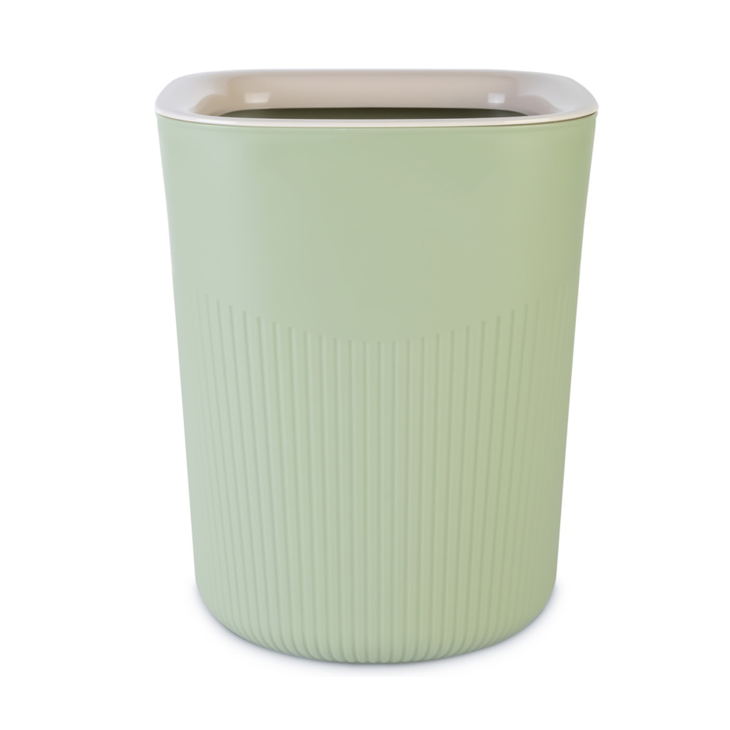 Cesto Minimalista Plástico, Verde