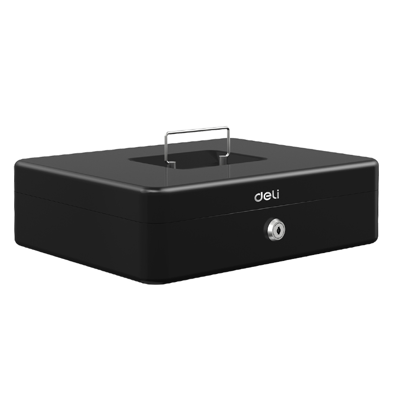 Caja Chica Metálica 12", Negro - Deli T508