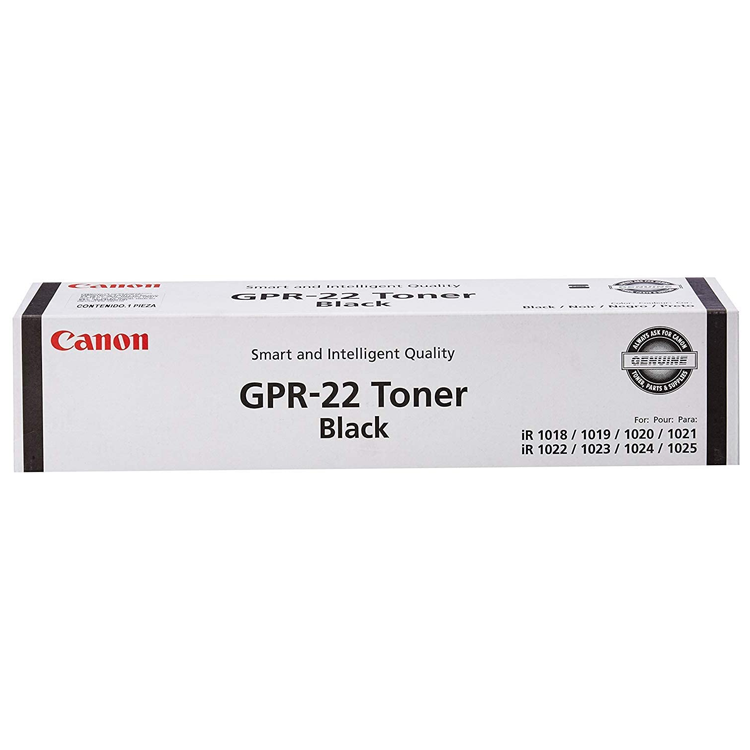 Original: Toner Canon GPR-22, Negro