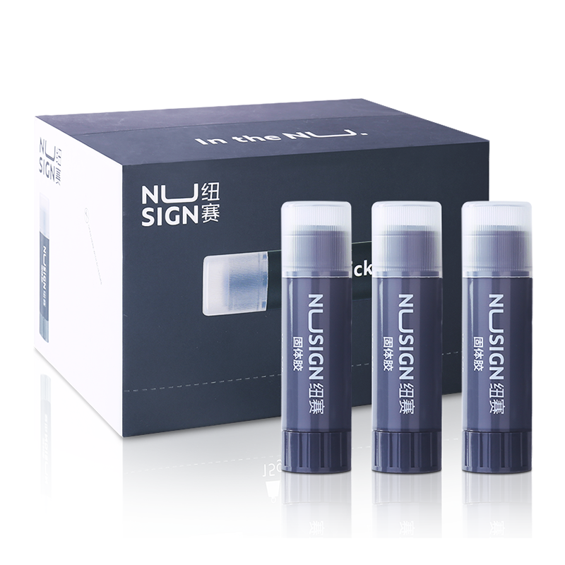 Pegamento en Barra Glue Stick 15g, Transparente - Deli Nusign NS193