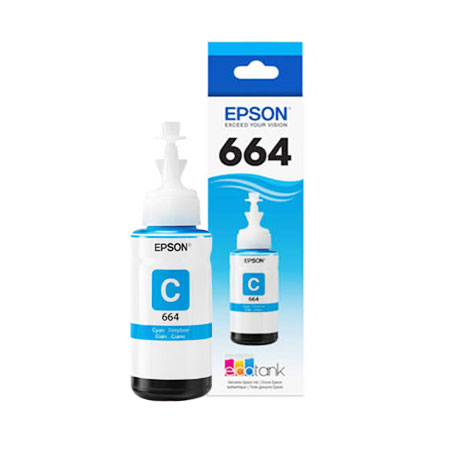 Original: Tinta Epson 664 (T6642), Cyan