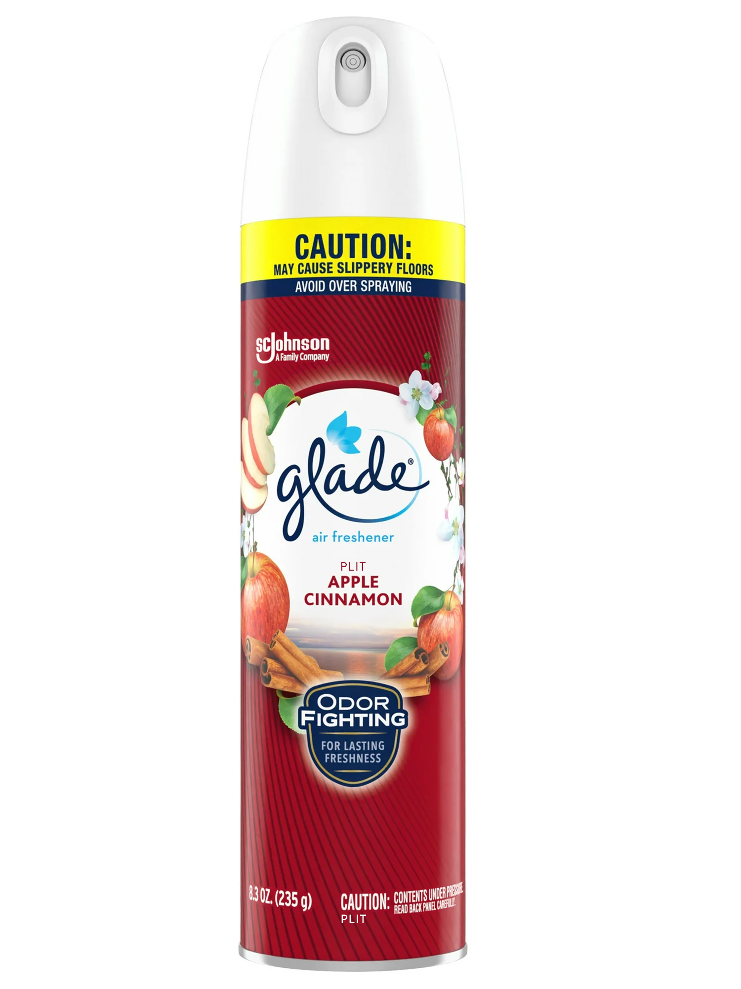 Spray Ambientador en Aerosol Glade Manzana y Canela, 8 oz