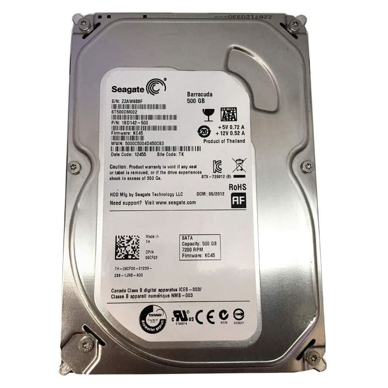 Disco Duro 500 Gb Sata 7200 Rpm