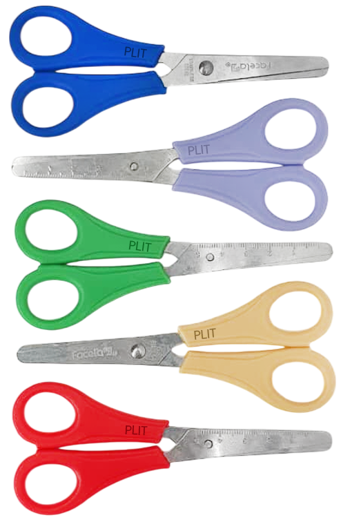 Tijera Escolar Facela Sin Punta para Niños 4.5"
