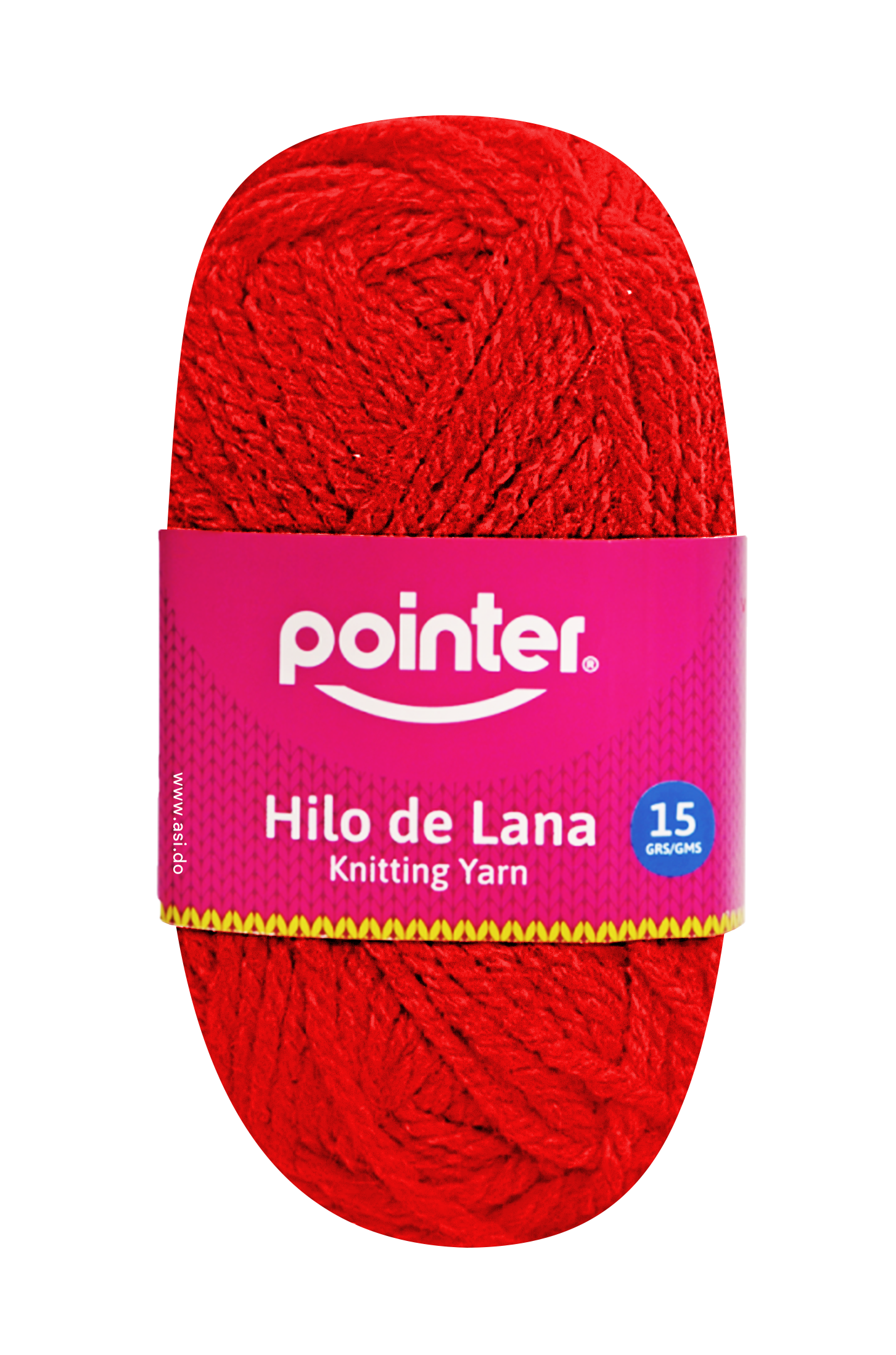 Hilo de Lana Rojo, 15 grs