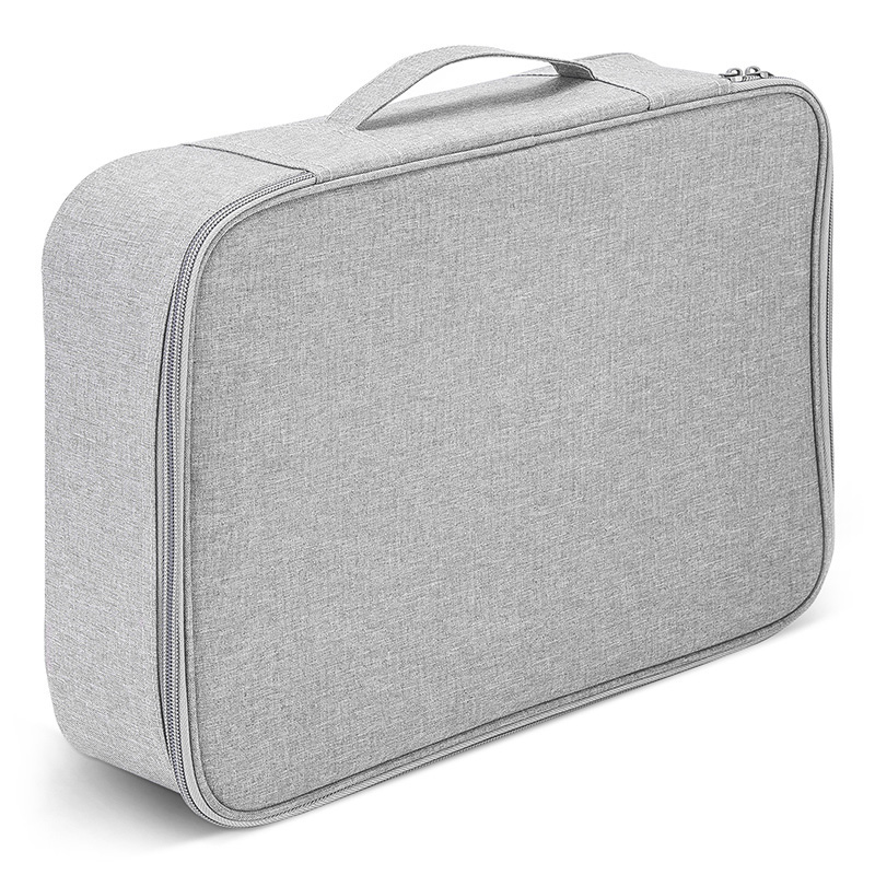 Bulto de Viaje para Laptop 15" con Múltiples Compartimentos, Gris