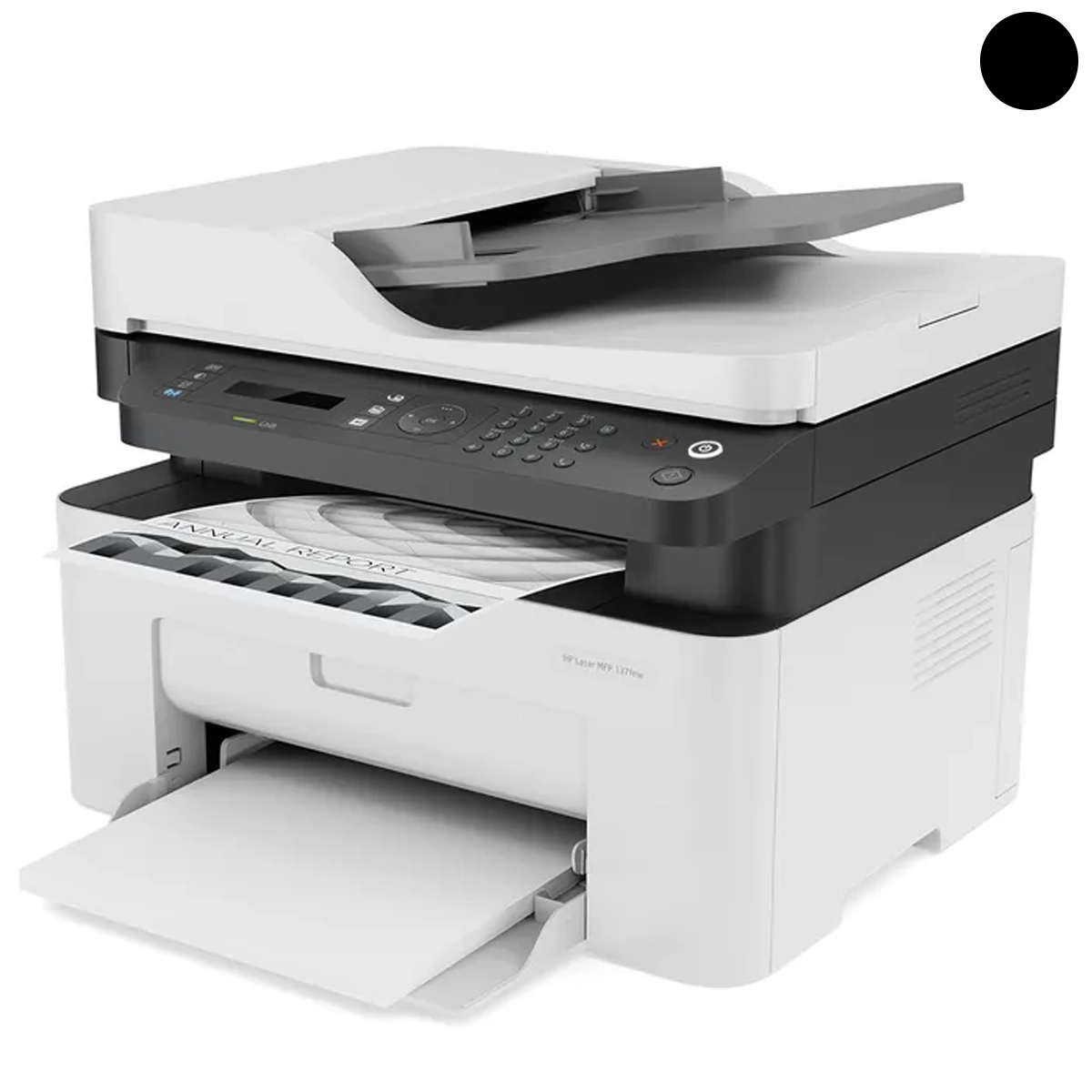 Impresora Multifunción HP Laser 137fnw de Impresión en Negro con ADF, Wi-Fi + Ethernet