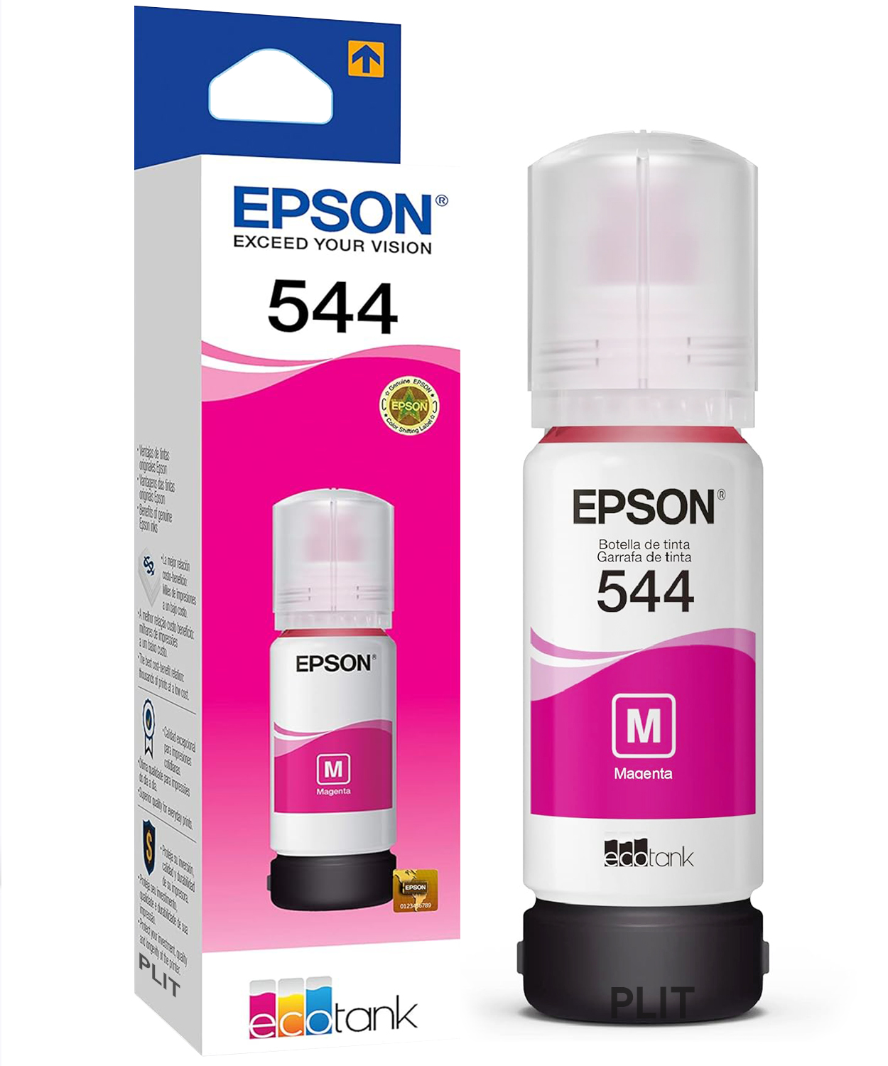 Original: Tinta Epson 544 para Impresoras L3110 L3150 L5190, Magenta
