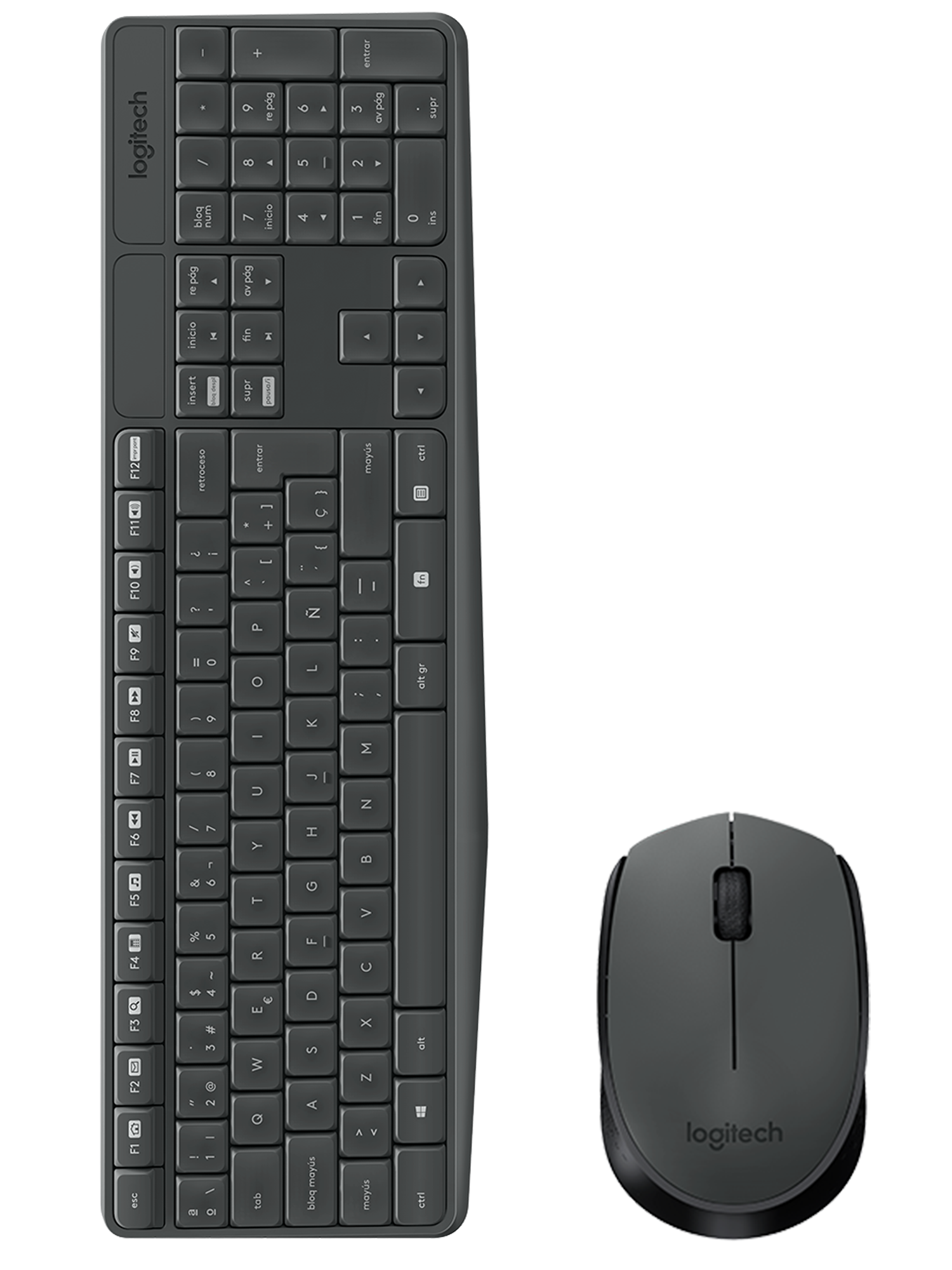 Teclado y Mouse Inalámbrico Logitech MK235