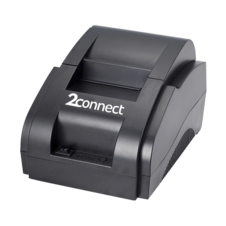 Impresora Térmica de Punto de Venta 58mm, USB - 2Connect 2C-P58-BU