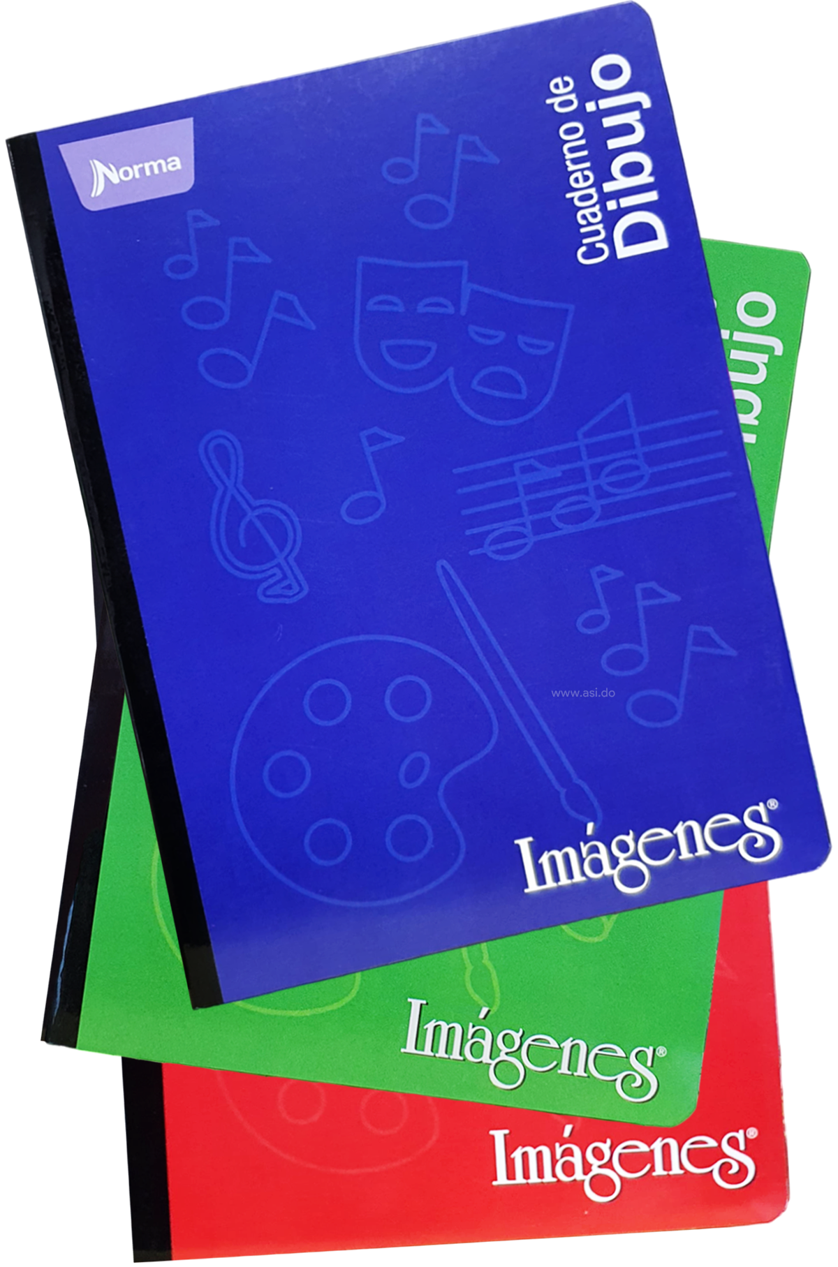 Cuaderno Escolar de Dibujo, 144 Paginas