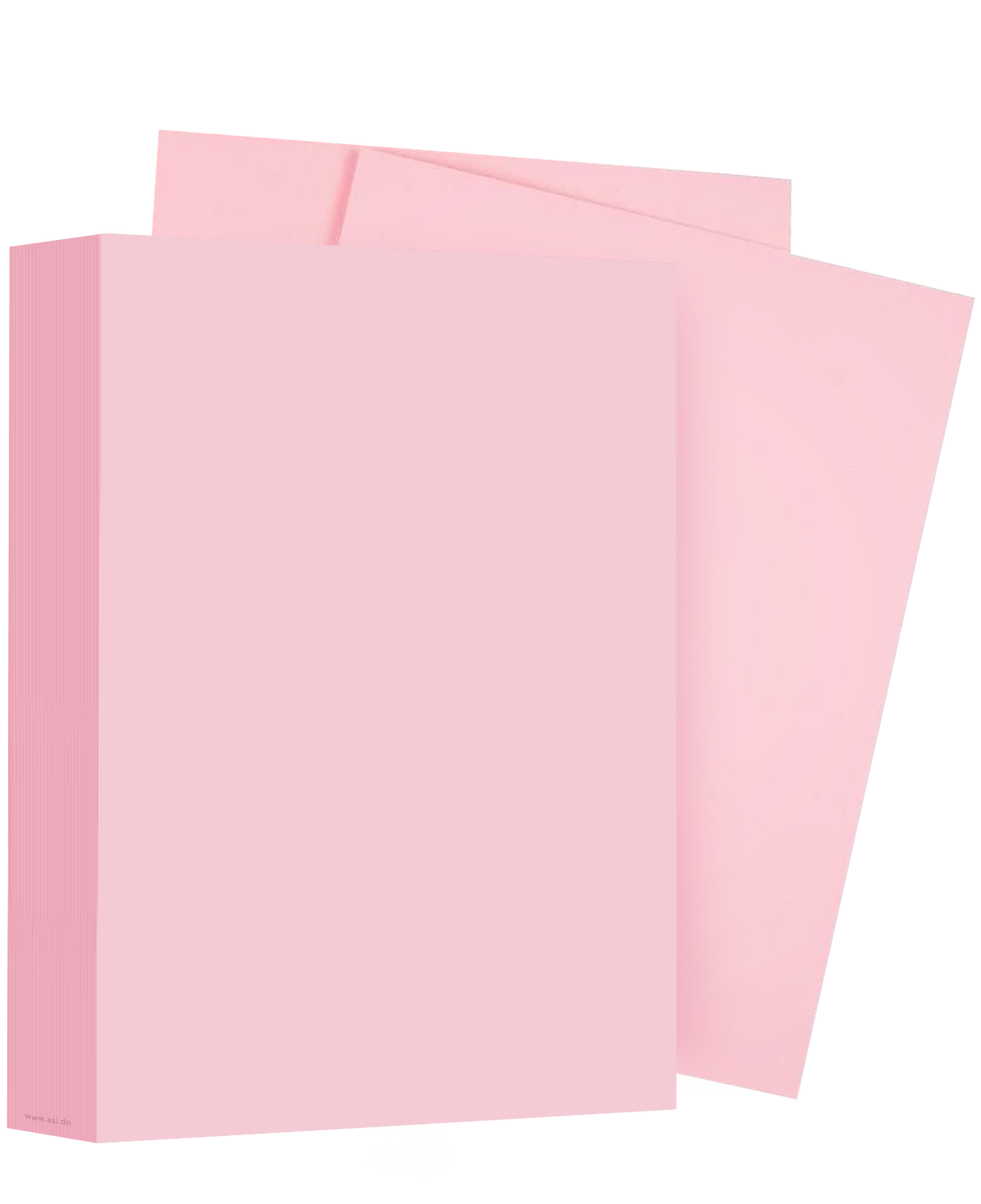 Resma de Papel Rosado Pastel 8.5" x 11", 500 Hojas