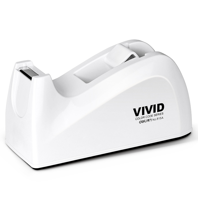 Dispensador de Cinta 3/4" Mediano, Blanco - Deli VIVID 815A