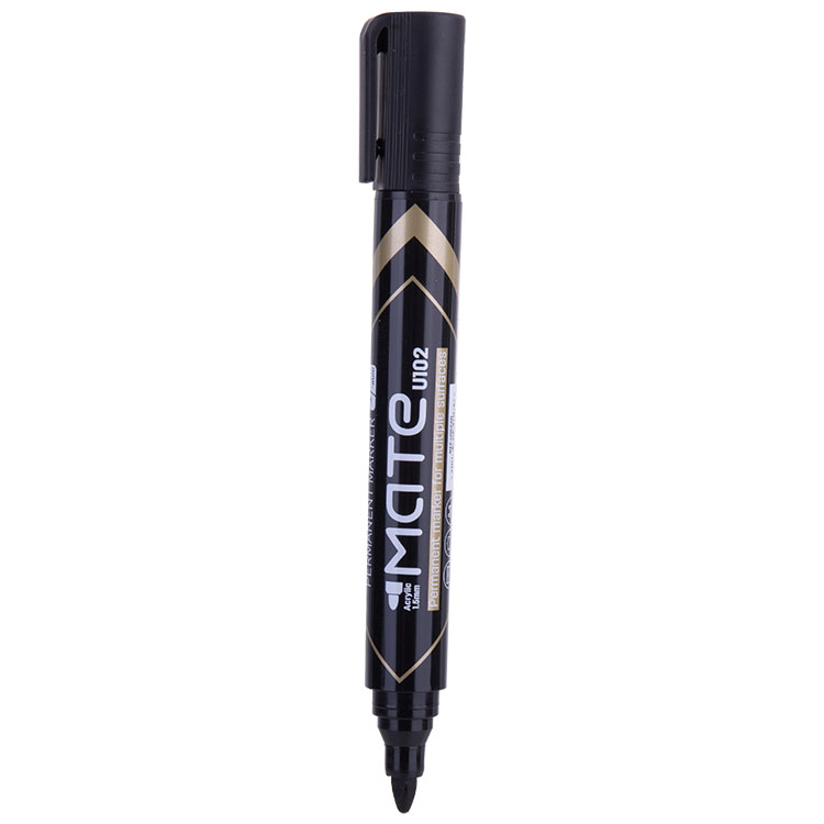 Marcador Permanente 1.5mm, Negro - Deli Mate