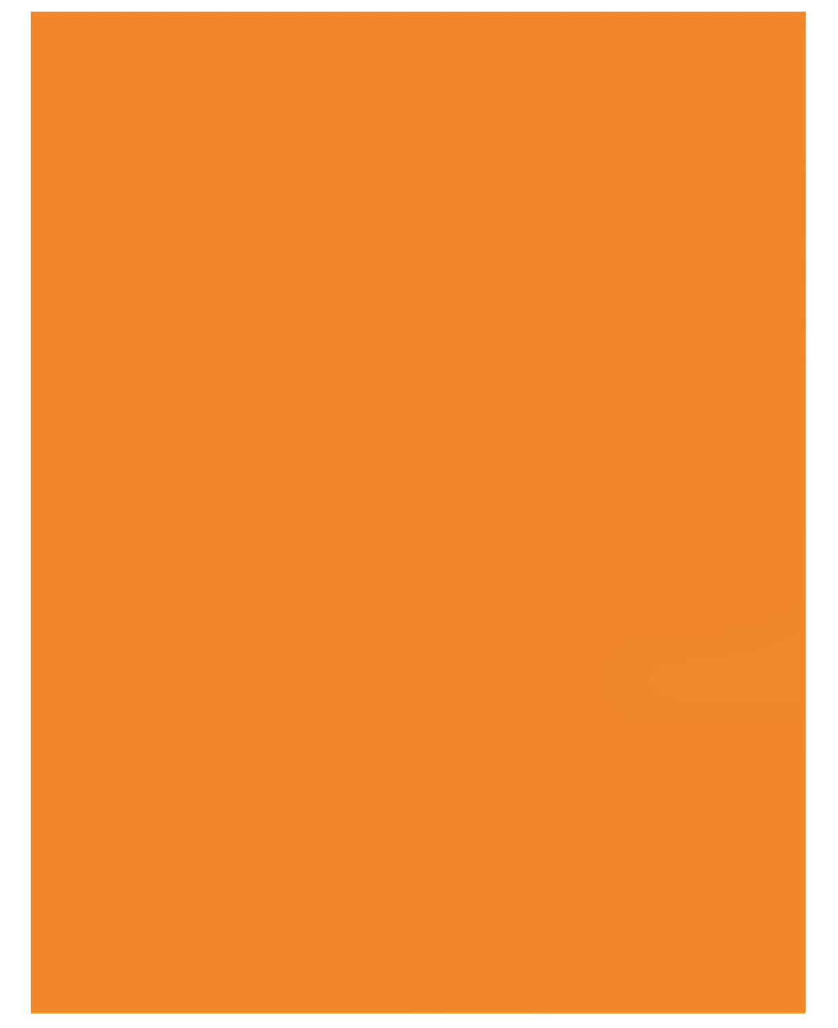 Lámina de Cartulina 20" x 26", Mamey (Naranja Oscuro)