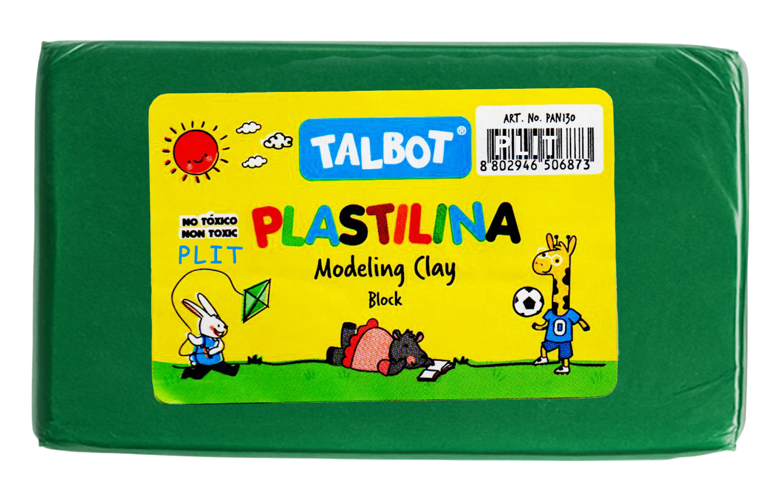 Masilla Plastilina Talbot Verde Oscuro 150gr