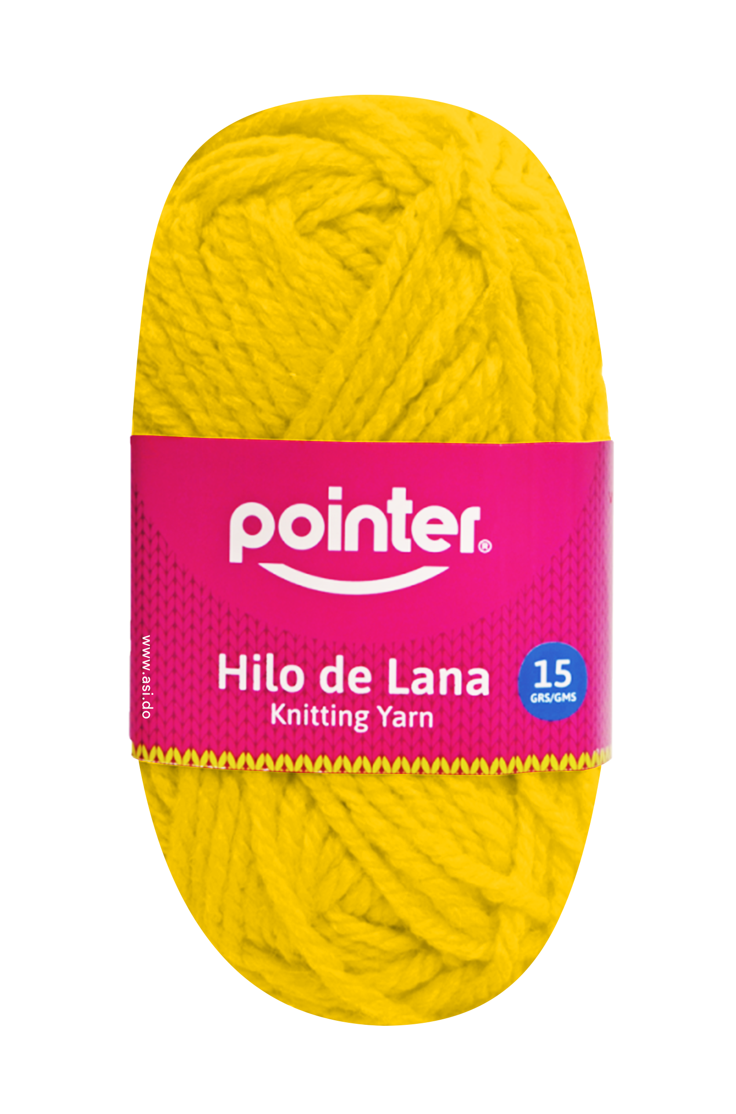 Hilo de Lana Amarillo, 15 grs