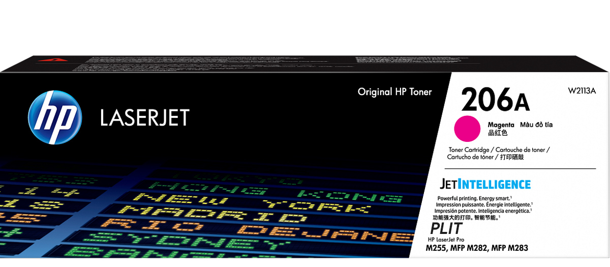 Original: Toner HP 206A (W2113A), Magenta