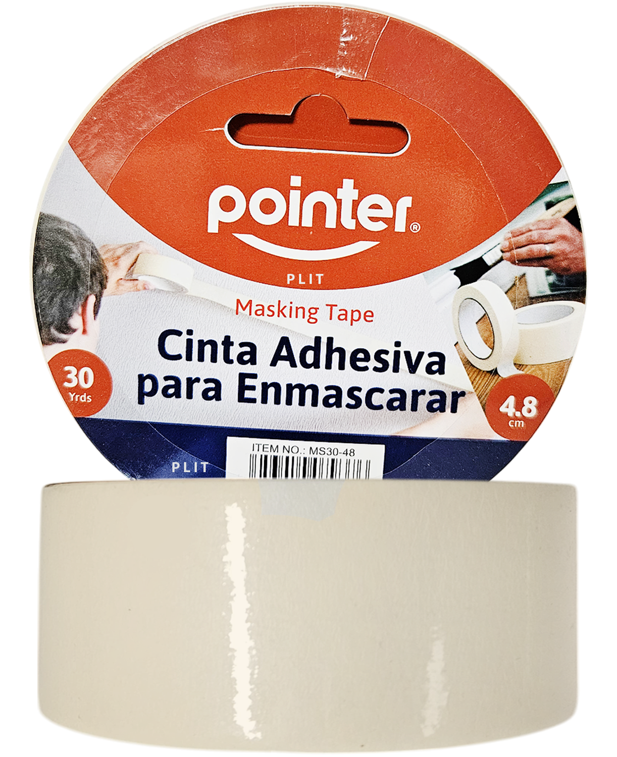 Cinta Masking Tape 2" x 30 Yardas - Pointer MS30-48