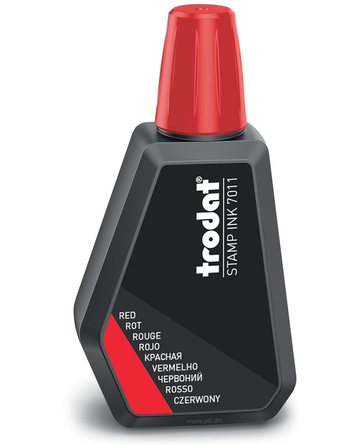 Tinta para Sellos Trodat Ideal 7011, 60ml, Roja