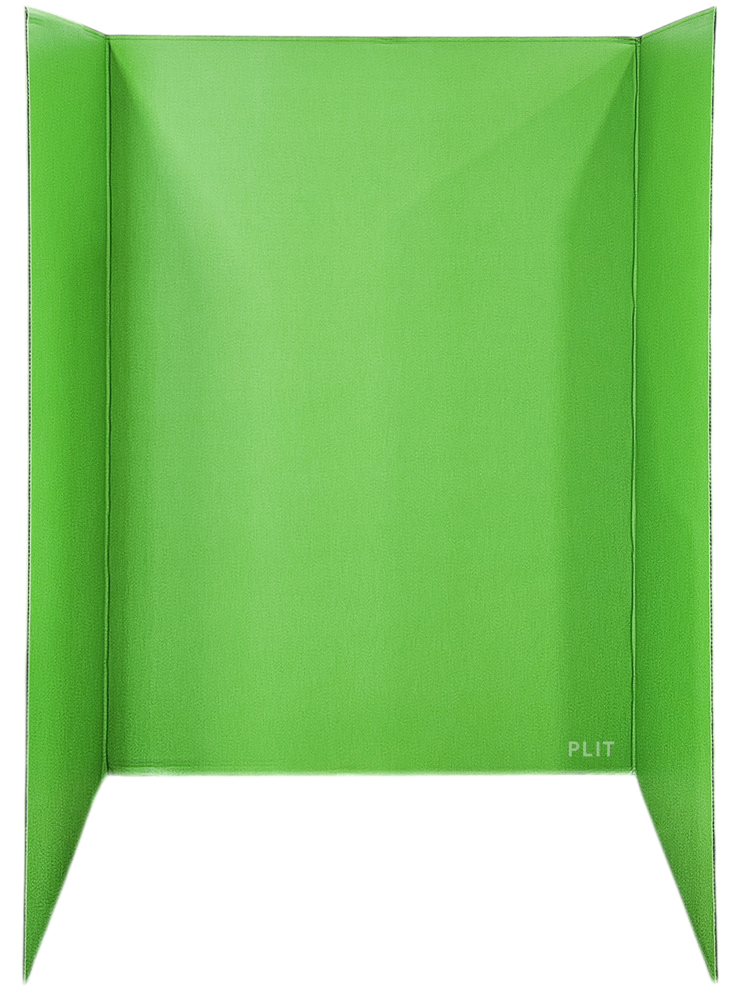 Tablero Plegable Tri-Fold 48" x 36" para Presentaciones, Verde