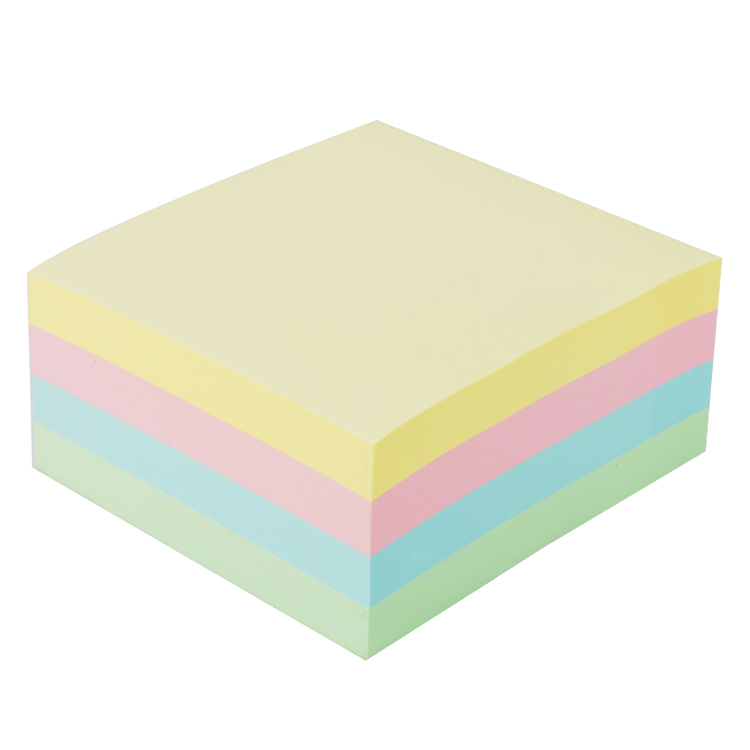 Torre de Nota Adhesiva (Post-it) 3x3 Color Pastel, 400 Hojas - Deli Stick Up A017