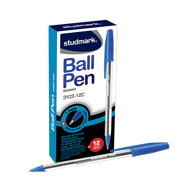 Bolígrafo Studmark 3103 Azul