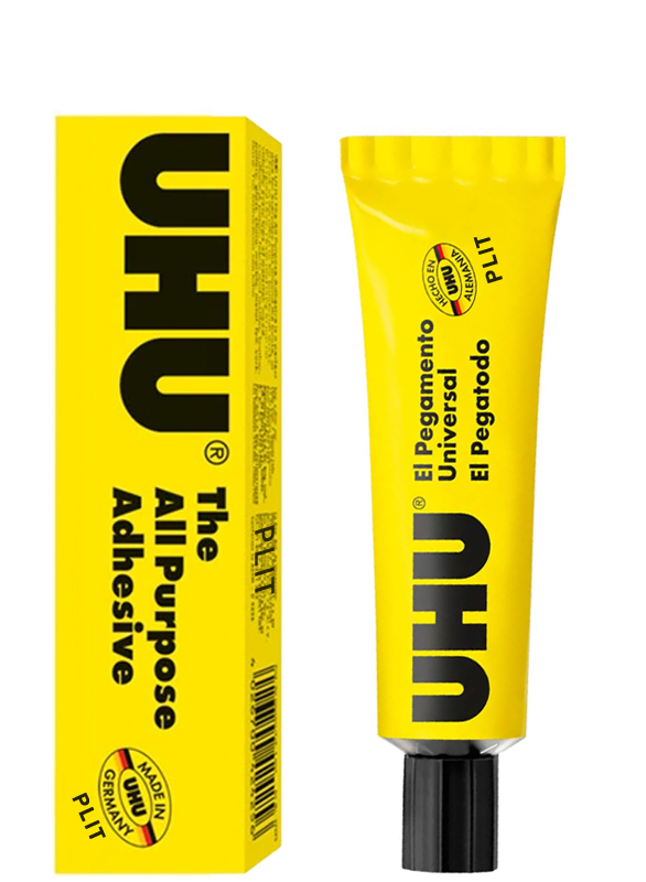 Pegamento de Silicón Pegatodo UHU en Gel, 35 ml