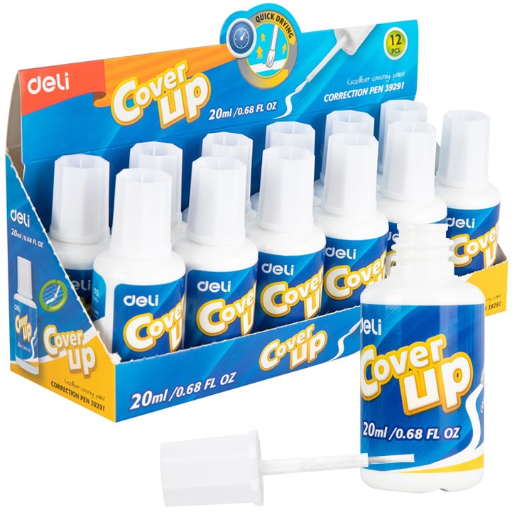 Corrector Líquido con Brocha, 20 ml - Deli Cover Up 39291