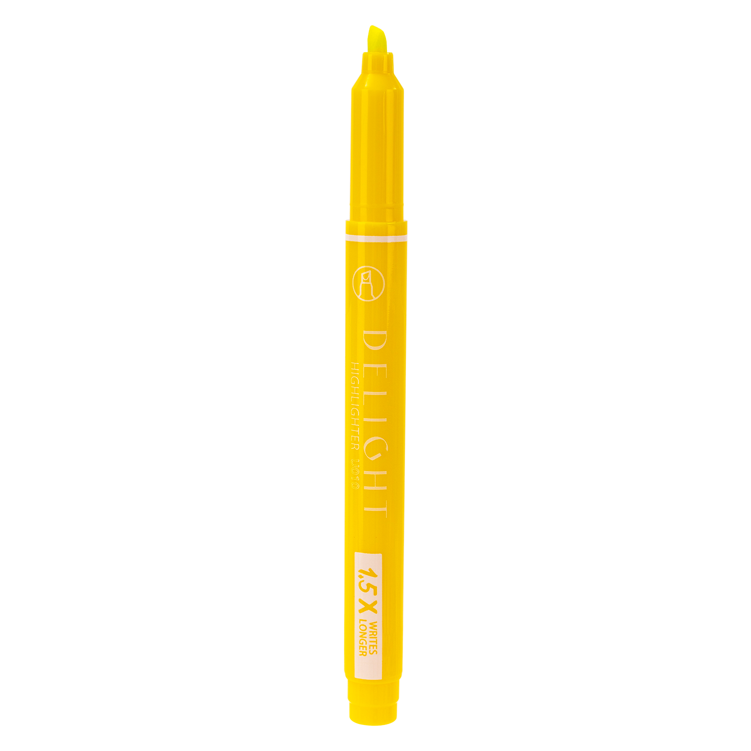 Resaltador Punta Fina 1-4mm, Amarillo Neón - Deli Delight U010