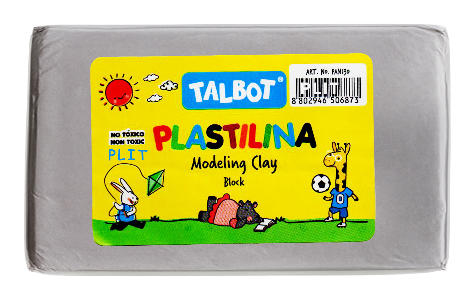Masilla Plastilina Talbot Gris 150 gr