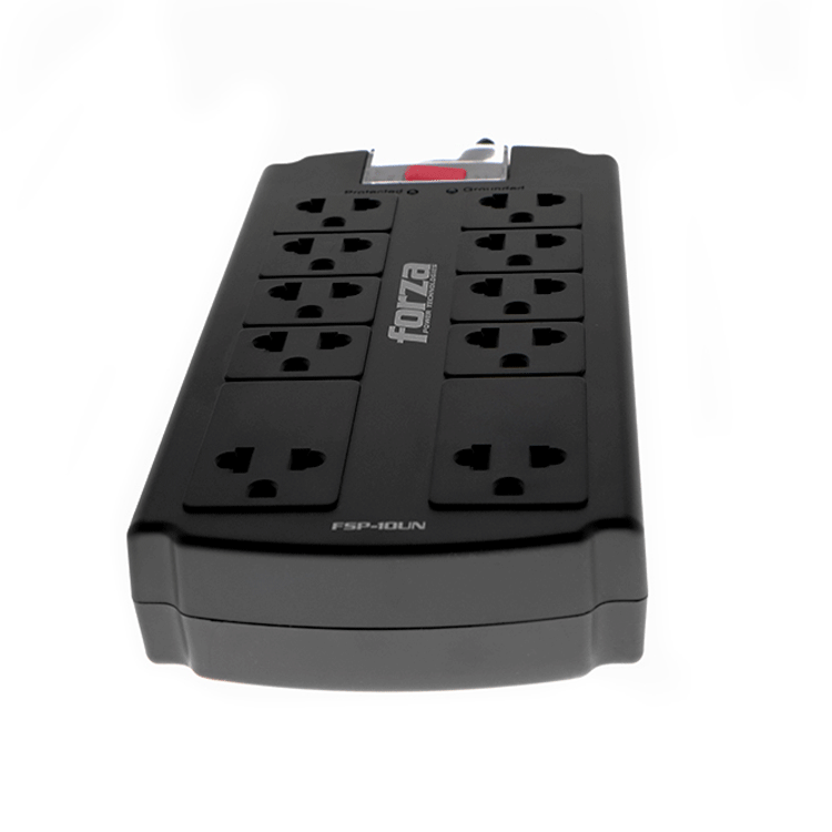 Protector T/Regleta 10 Salidas Forza Fsp 10 Un