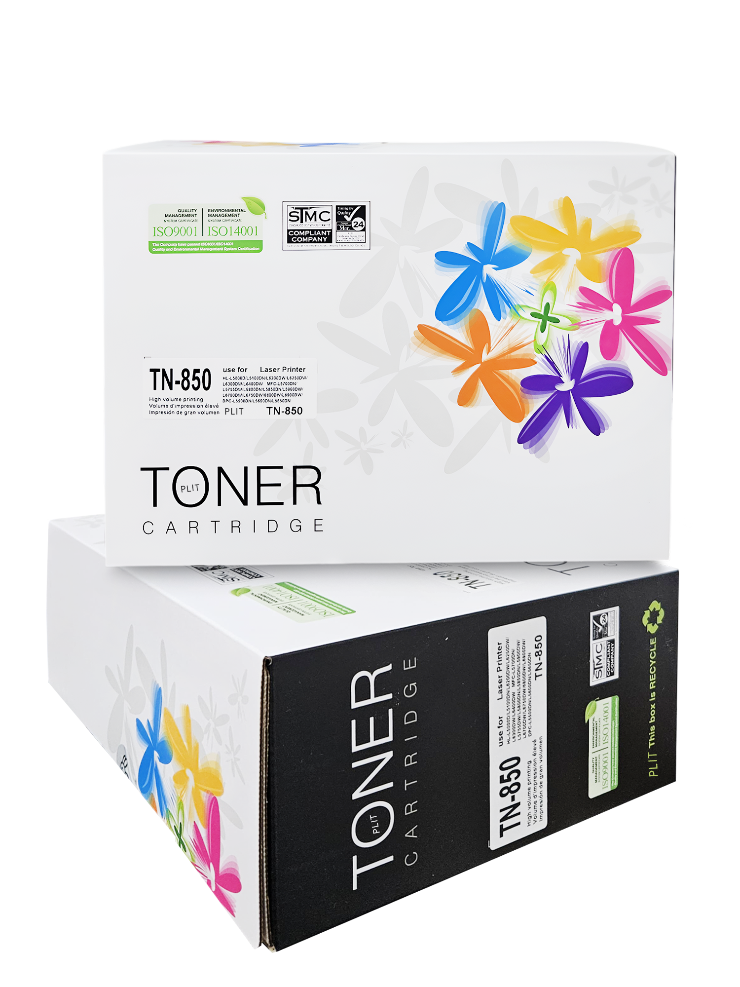 Toner Cony TN-850 para Brother, Negro