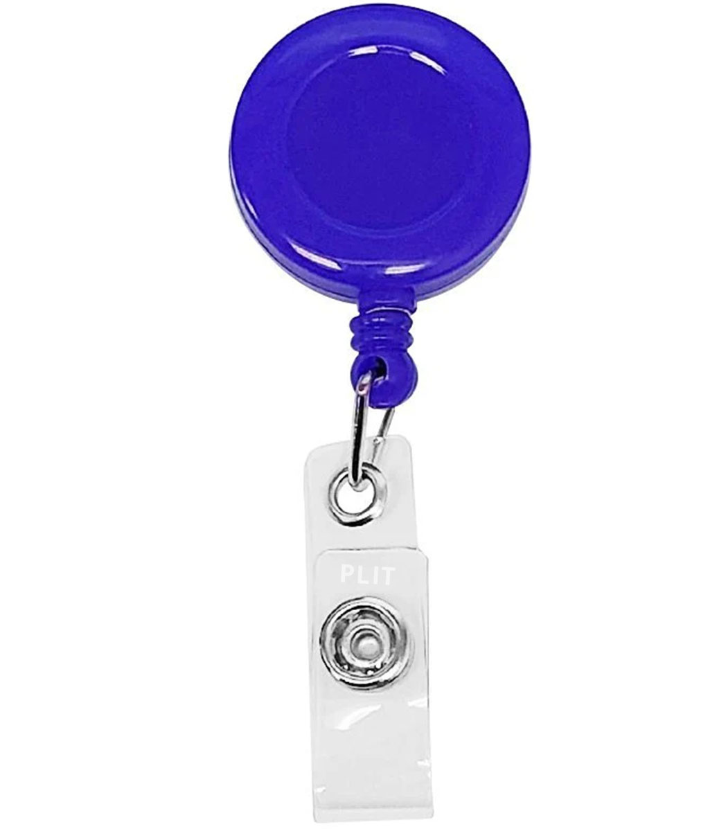 Cordon tipo YOYO Extendible para Porta Carnet, Azul