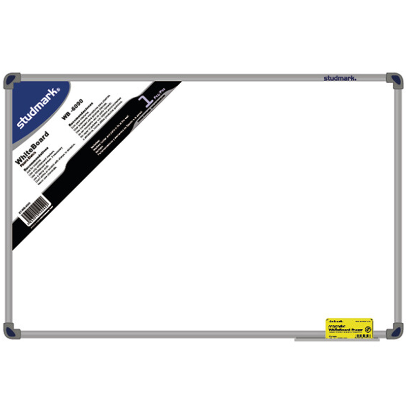 Pizarra Mágica Studmark de 24" x 36" con Borde de Aluminio
