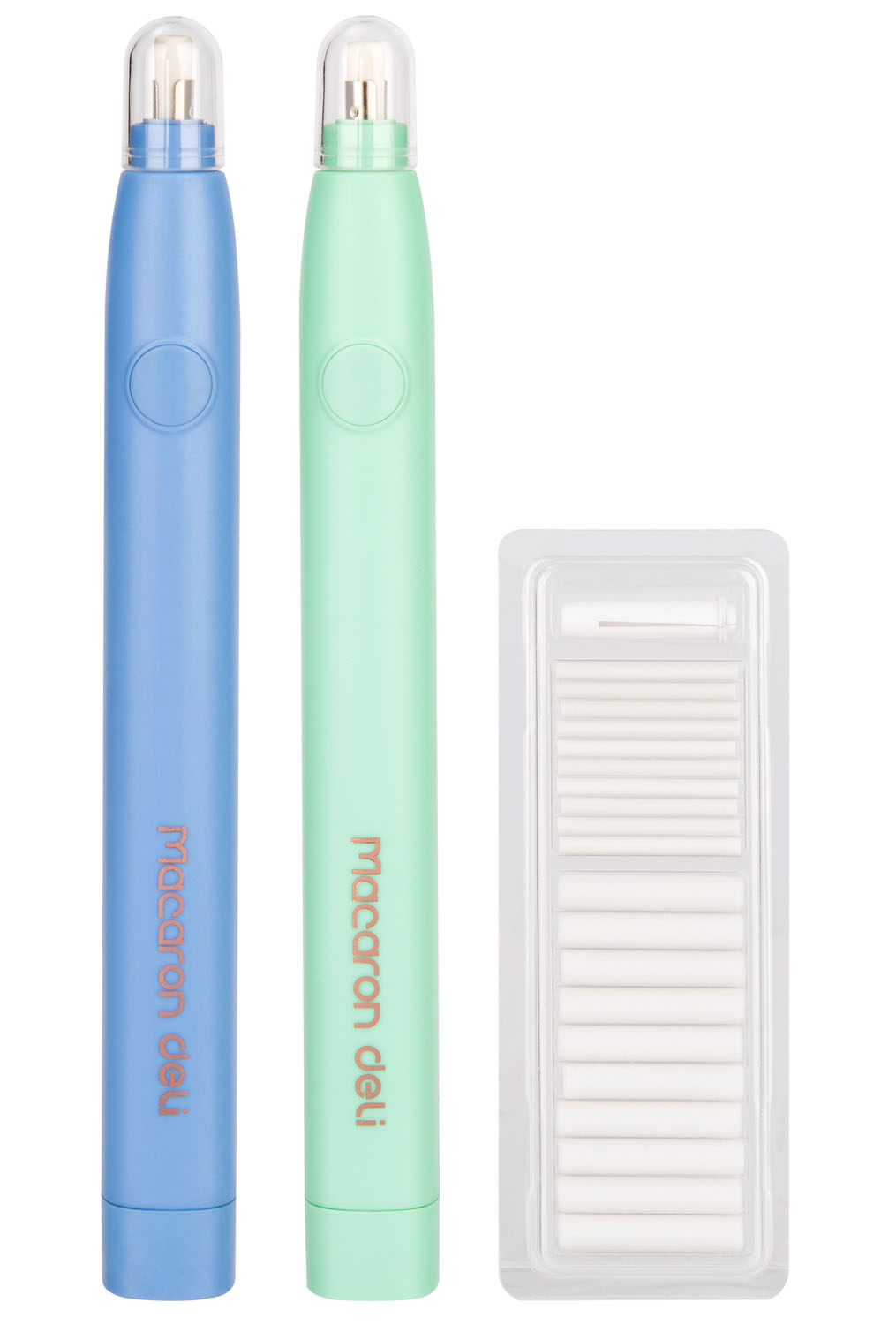 Borrador Eléctrico para Lápices de Grafito - Deli Macaron H02800