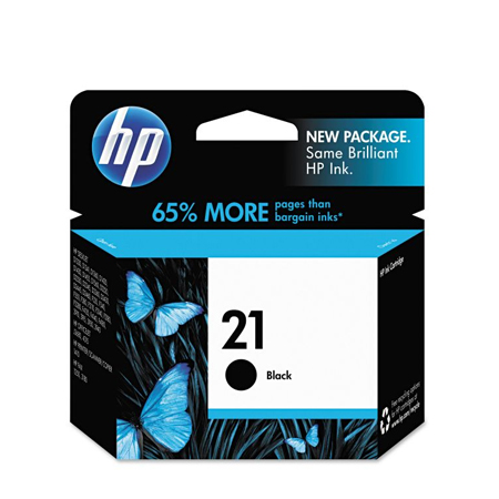 Cartucho Original HP 21 (C9351), Negro, 2 ml