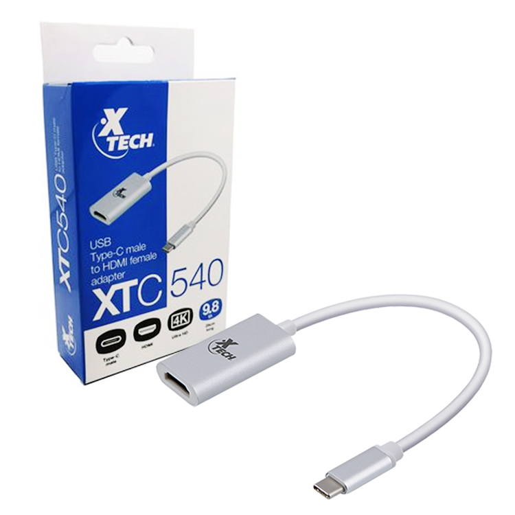 Adaptador USB Tipo C a HDMI - Xtech XTC540