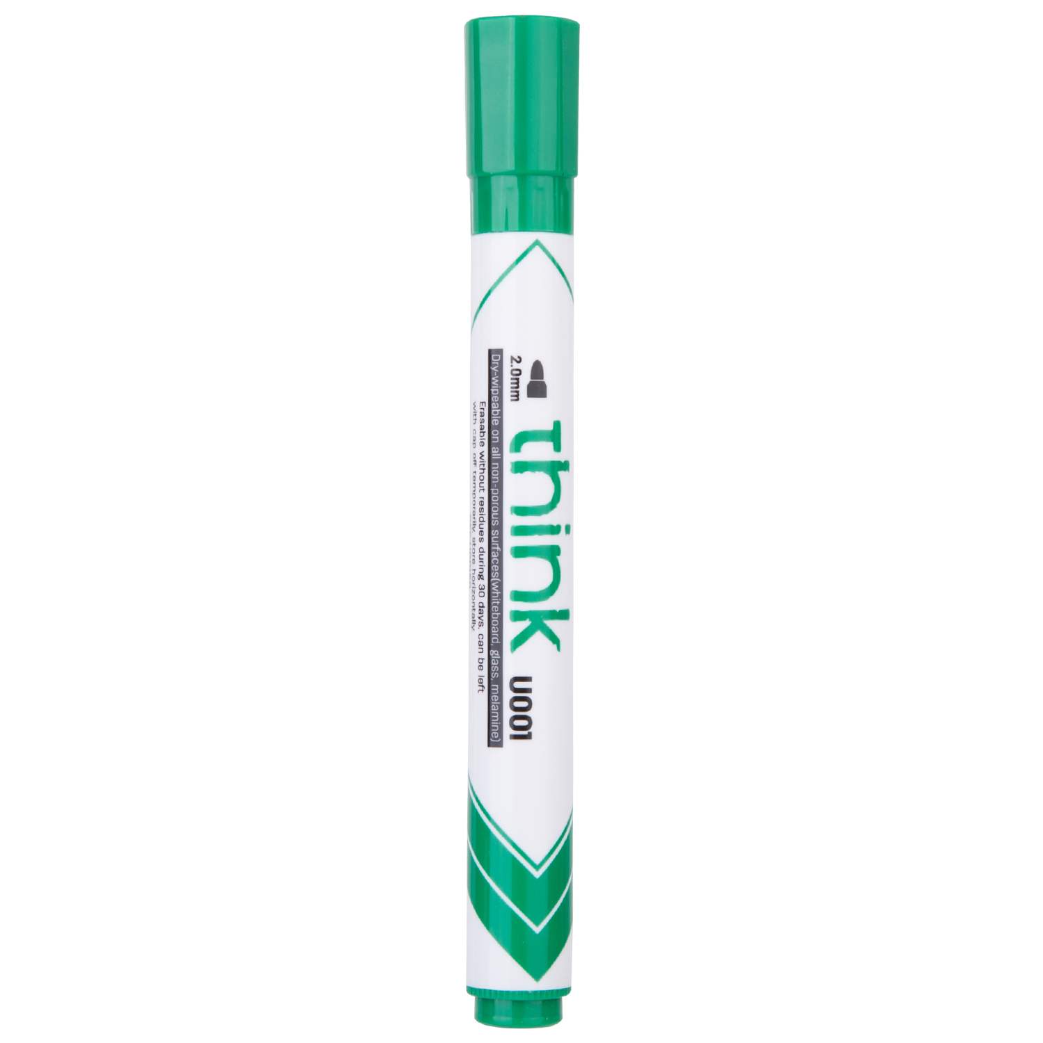 Marcador de Pizarra 2.0 mm, Verde - Deli Think