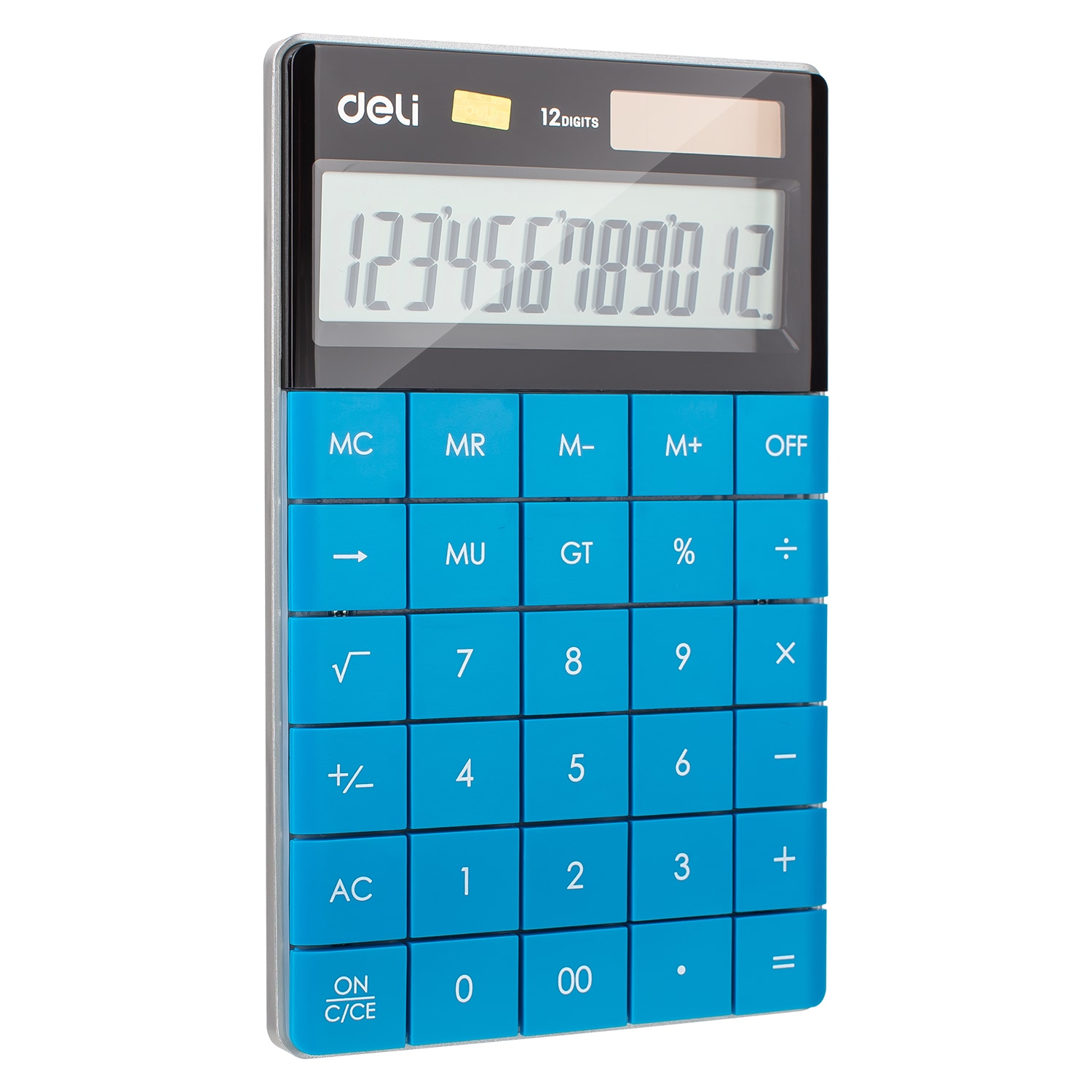 Calculadora 12 Dígitos de Estilo Moderno, Azul